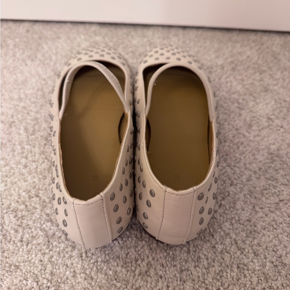 Madewell Greta Studded Ballet Flat Mary Jane Sz 8 - Picture 3 of 6